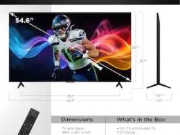 TCL 55" 4K UHD Smart TV